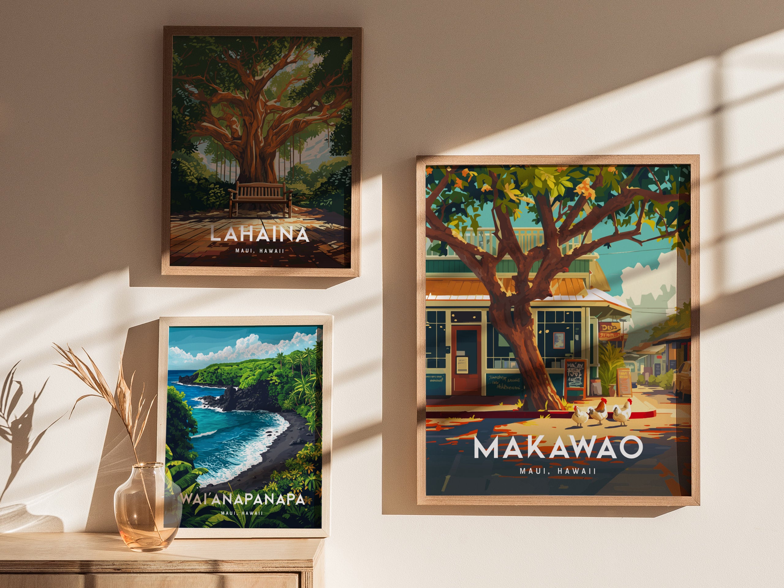 Makawao, Maui, Hawaii - Authentic Hawaiian Souvenirs & Gifts for Travelers & Island Lovers | Perfect for Home Decor, Vacation Memories & Hawaiian-Themed Parties