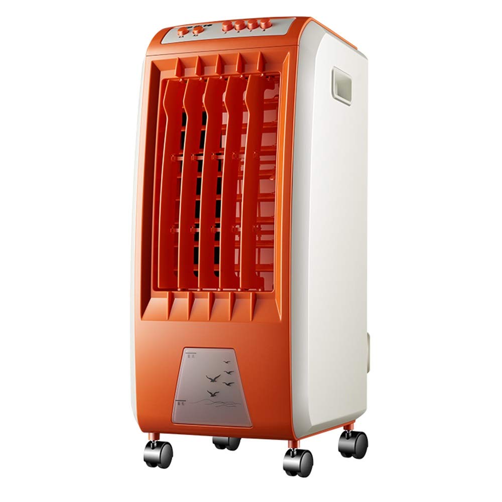 FAN MAZHONG 3-in-1 Portable Air Conditioner with Cooling, Fan & Dehumidifier - Smart Home Compatible, Energy Efficient, Orange - Perfect for Bedrooms, Offices & Small Spaces