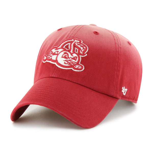 47 Truro Cayenne Faded Clean Up Cap - Vintage Style Adjustable Baseball Hat for Men & Women - Perfect for Outdoor Activities, Sports & Casual Wear
