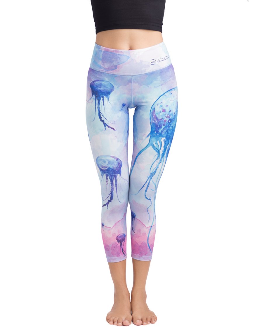 High Waist Elastic Yoga Pants for Women - Stretchy Workout Leggings for Gym, Running & Lounge Wear
