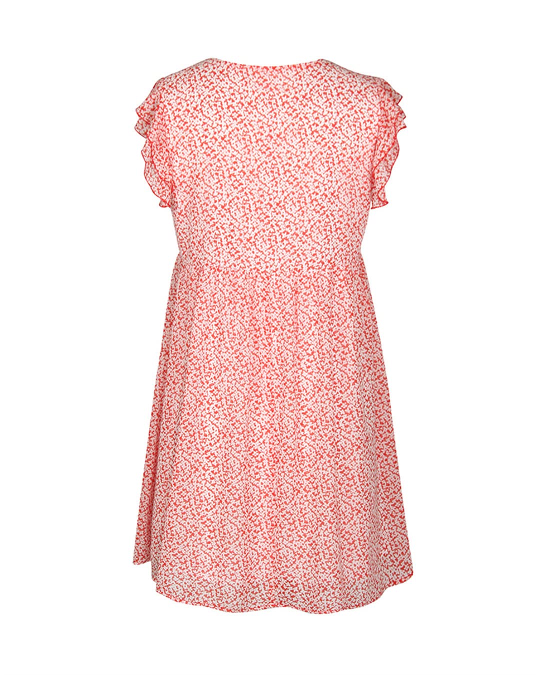 Women's Deep V Neck Sleeveless Summer Floral Print Ruffle Mini Dress with Lining - Sexy Party, Beach Vacation & Date Night Outfit