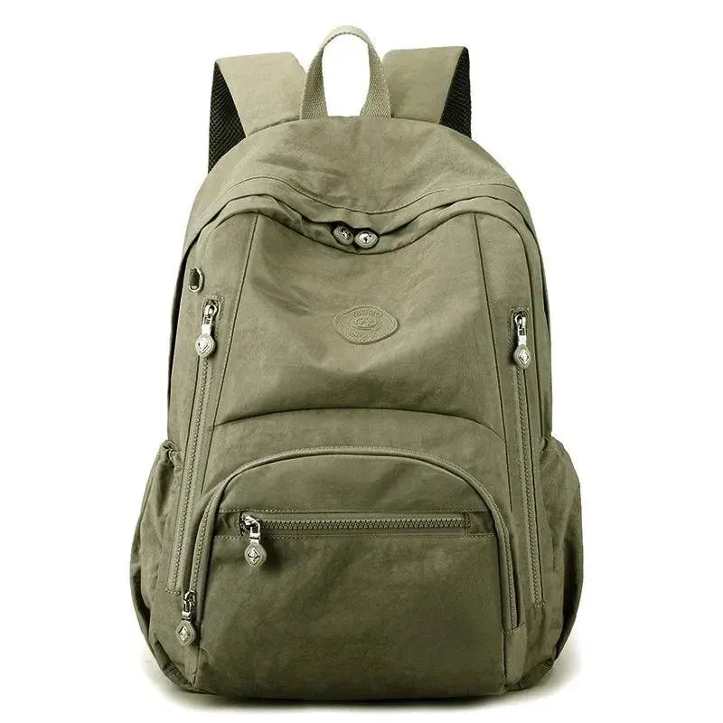 High Capacity Waterproof Travel Backpack for Women - Durable Carry On Hiking Backpack with USB Charging Port - Perfect for Camping, Air Travel & Outdoor Adventures