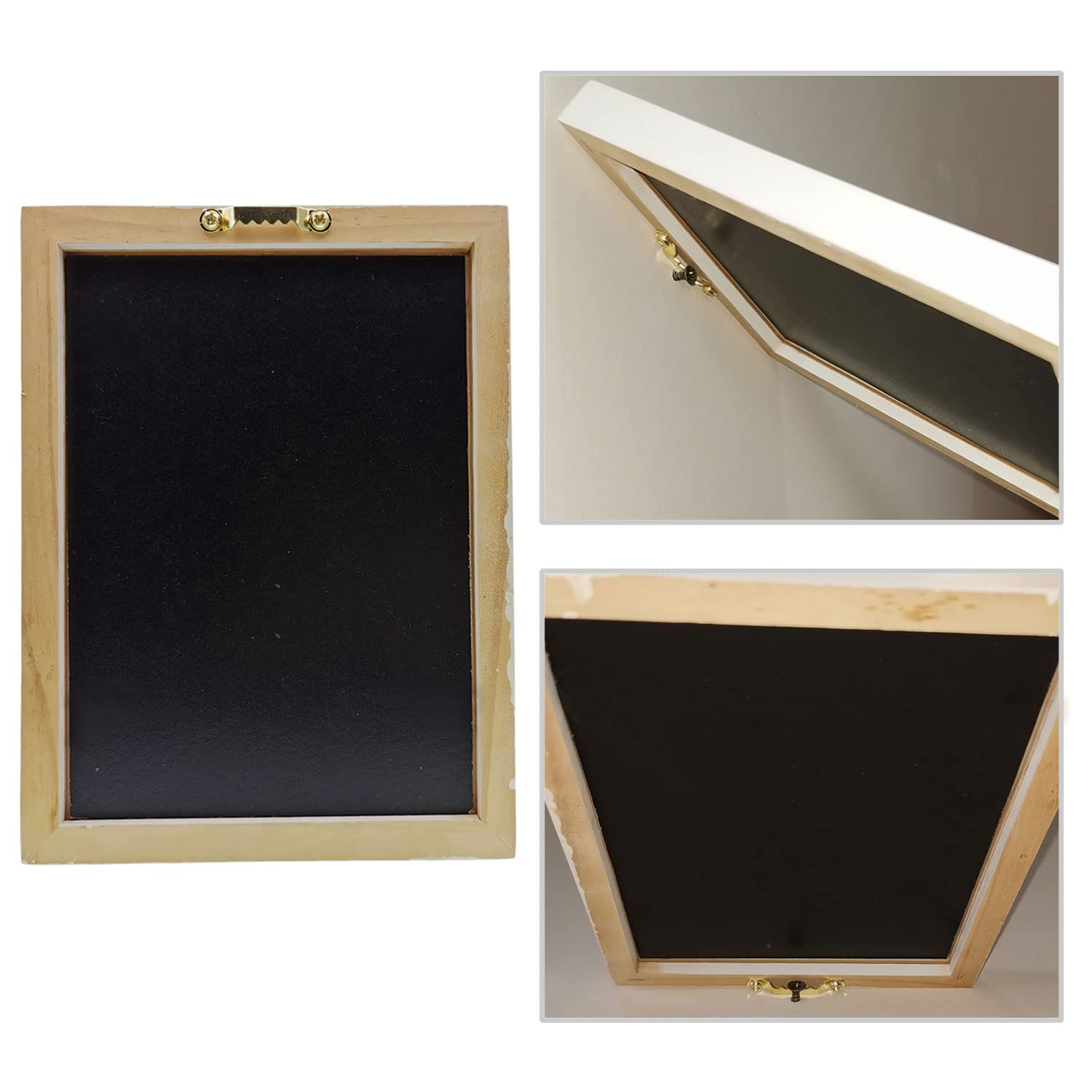 100 Pack Gold Sawtooth Picture Hangers with Screws - Heavy Duty Picture Hanging Hooks for Paintings, Photo Frames, Artwork & Wall Decor - Secure Hanging Solution for Home, Office & Gallery Displays