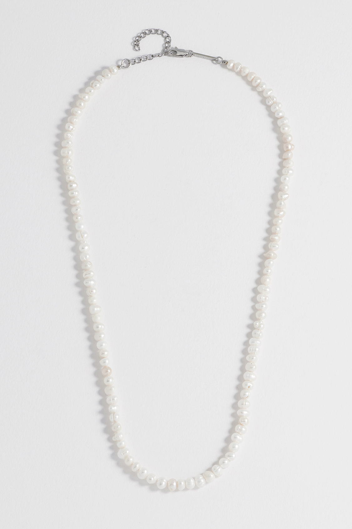Luxury Men's Pearl Necklace - 18K Gold Plated Freshwater Cultured Pearls for Formal & Casual Wear - Perfect for Weddings, Parties & Gifts