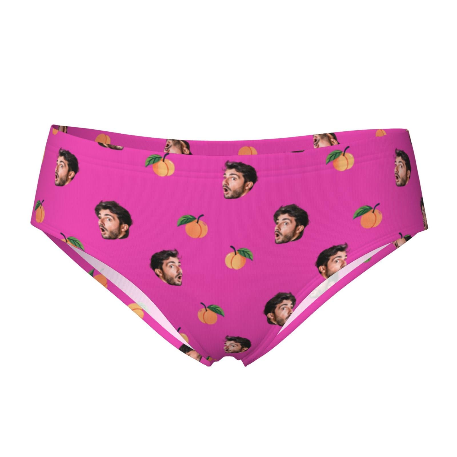 Custom Photo Underwear for Women - Funny Gift for Her - Perfect for Birthdays & Anniversaries