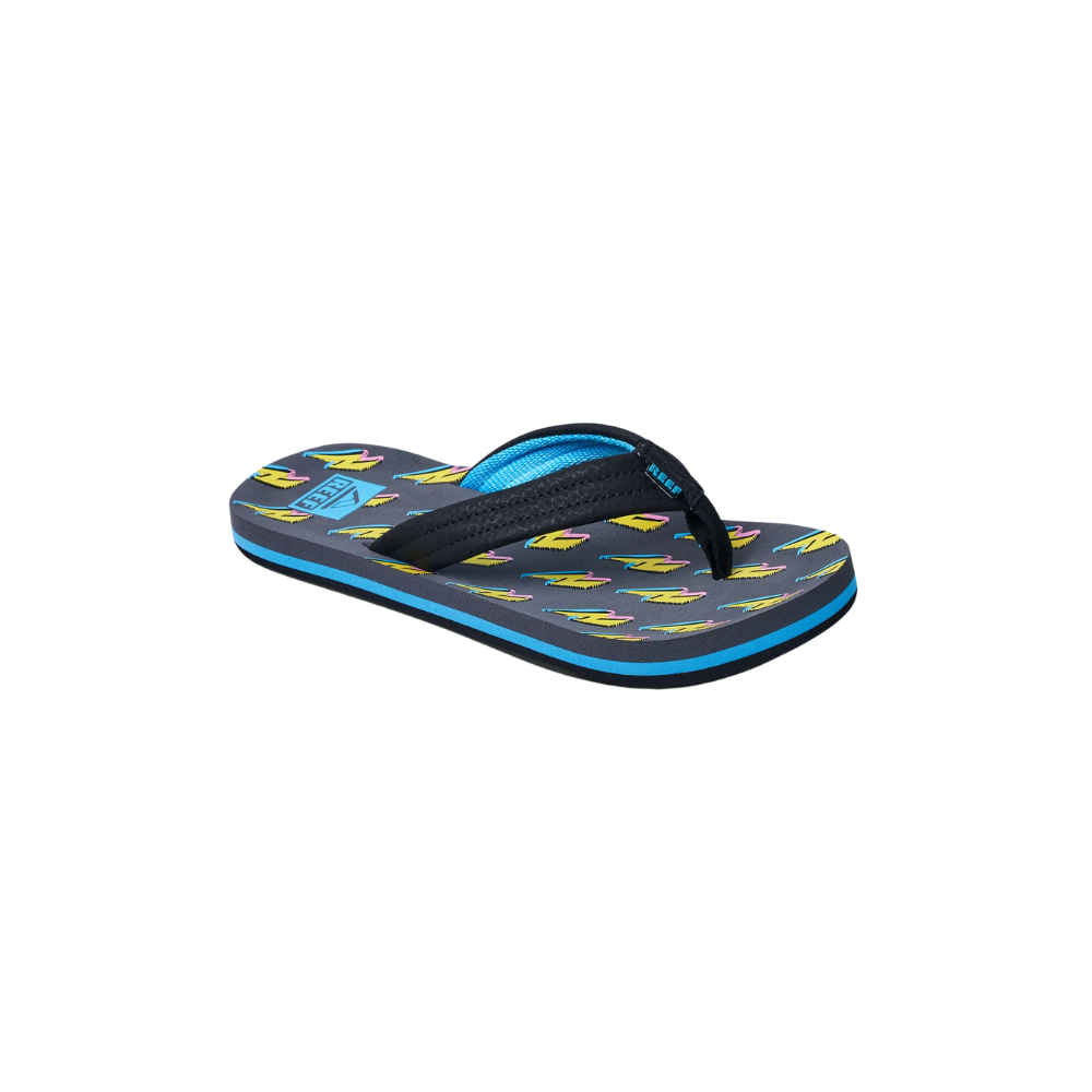 Reef Kids Ahi Sandals - Comfortable & Durable Water Shoes for Boys & Girls - Perfect for Beach, Pool & Outdoor Adventures