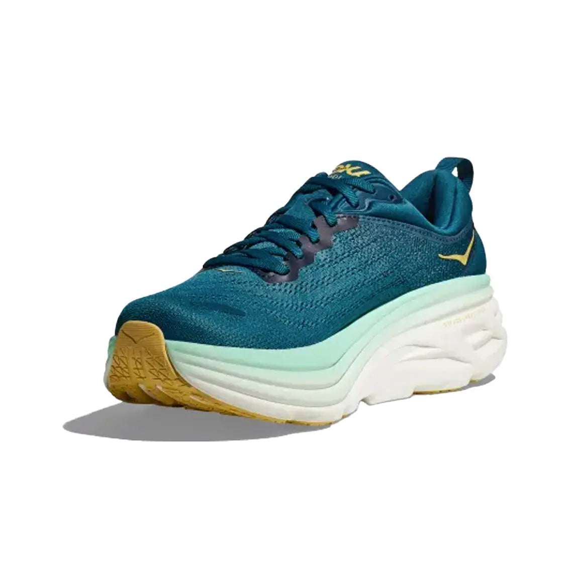Men's HOKA Bondi 8 Running Shoes - Ultra-Cushioned Road Shoes for Long-Distance Running & Walking - Perfect for Marathon Training, Jogging & Everyday Comfort