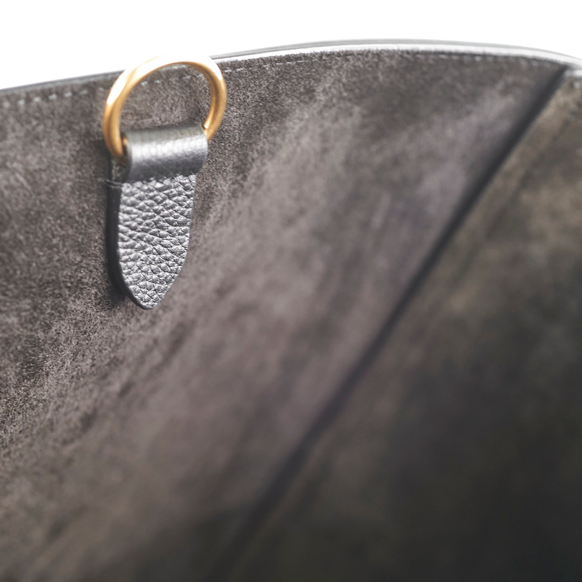 Celine Seau Sangle Tote Bag in Black | Premium Leather Handbag for Women | Perfect for Work, Travel & Everyday Use