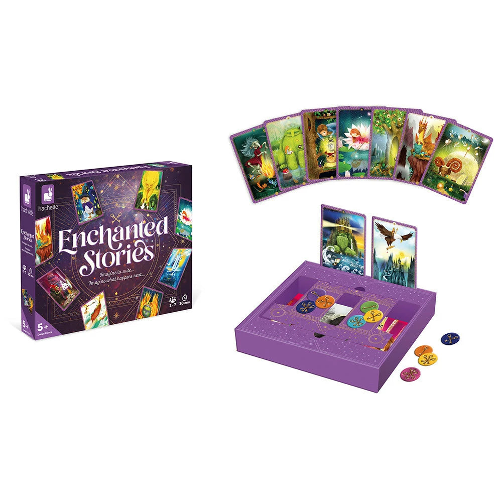 Enchanted Stories Game - Magical Adventure Board Game for Kids & Families | Fun Storytelling & Strategy Game for Game Nights, Parties & Family Bonding