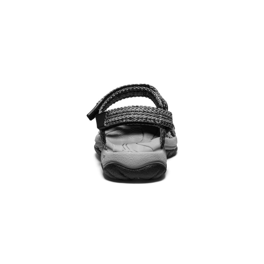 Women's Comfortable Bali Strap Sandal - Adjustable Alloy Buckle & Black Leather | Perfect for Beach, Vacation & Summer Outfits