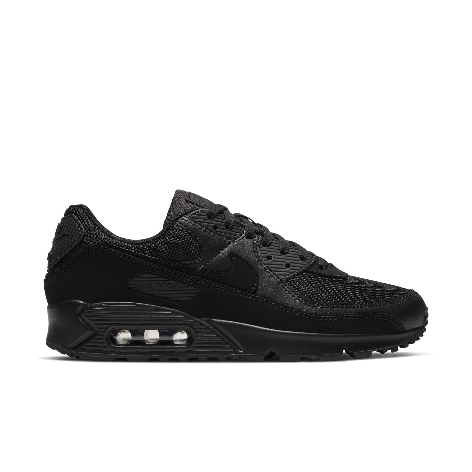 Nike Air Max 90 Leather Men's Running Shoes - Comfortable Athletic Sneakers for Jogging, Gym Workouts & Casual Wear