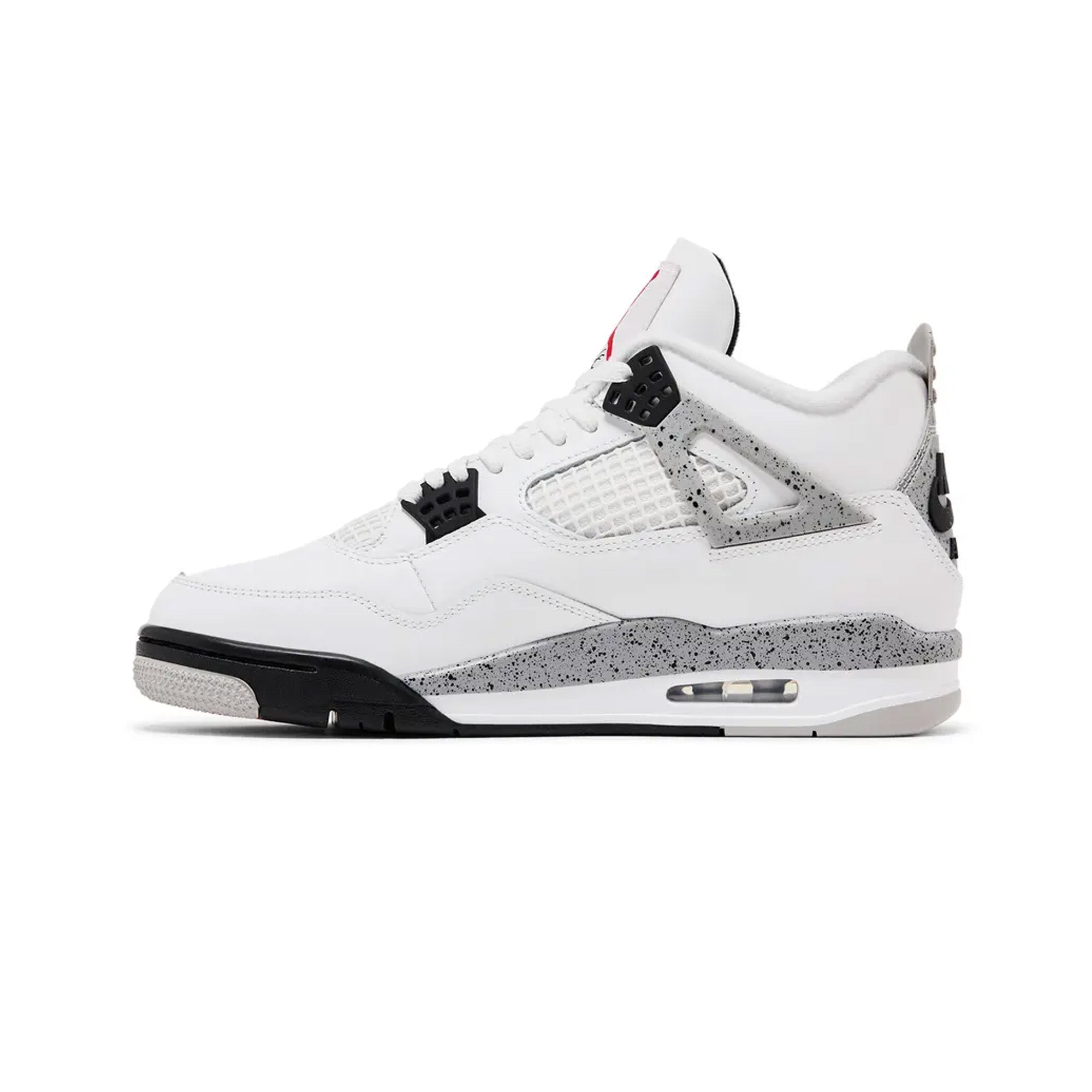 Air Jordan 4 Retro 'White Cement' 2025 - Men's Basketball Sneakers for Casual Wear & Street Fashion