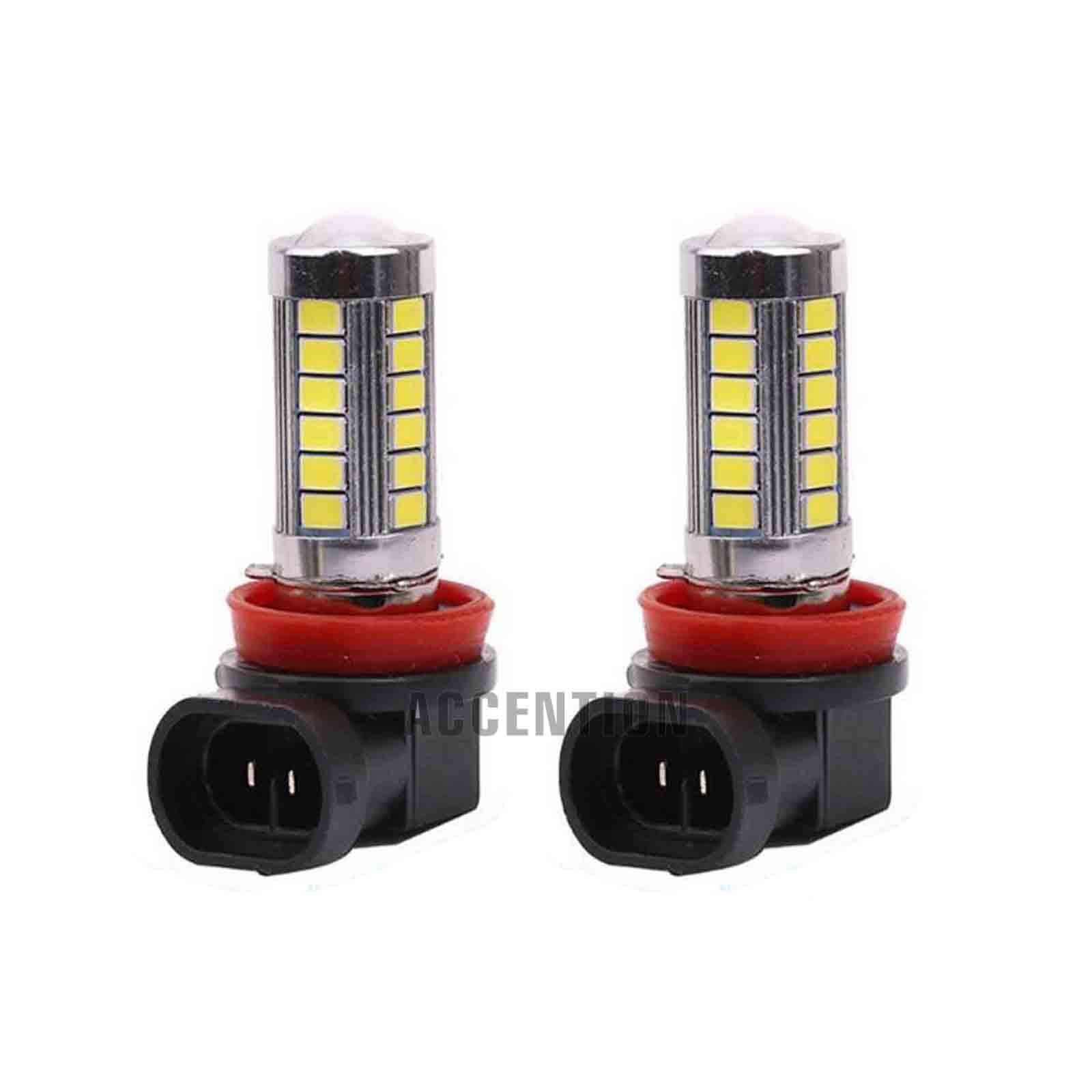 2Pcs LED Fog Light Bulbs for BMW E53 X5 (2000-2007) - Super Bright White Front LED Replacement Lamps - Perfect for Night Driving & Off-Road Adventures