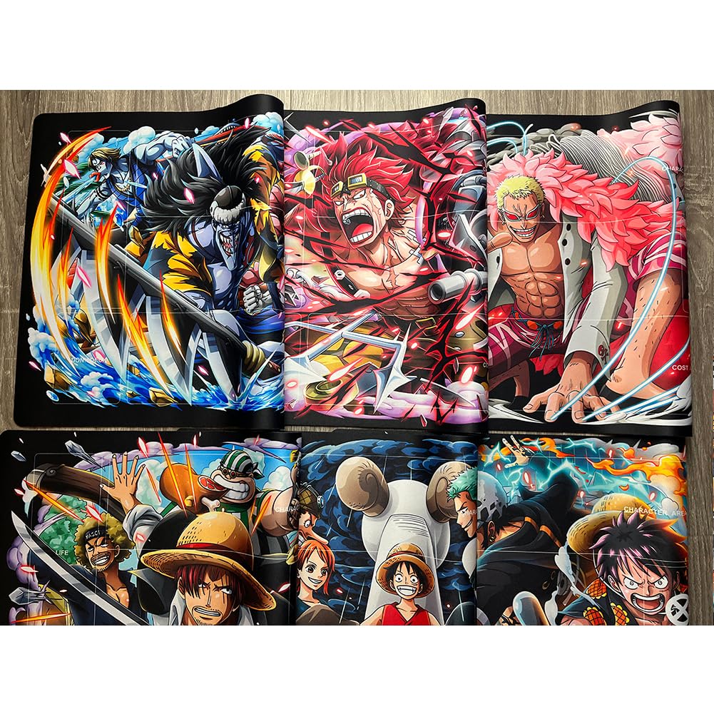 Premium OPCG Playmat for Trading Card Games - 600x350mm Non-Slip MTG/CCG/TCG Game Mat with Free Storage Bag (Ace 179) - Perfect for Magic: The Gathering, Yu-Gi-Oh!, and Pokemon Card Battles