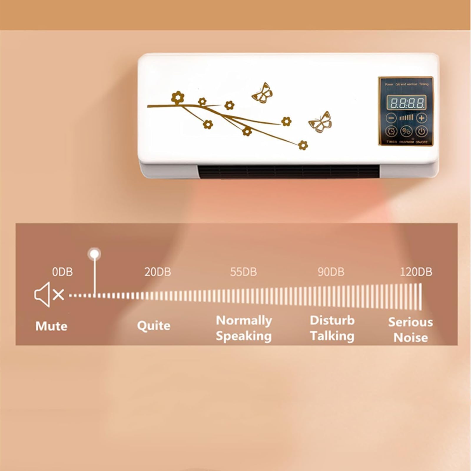 Split Max Portable Air Conditioner - 8000 BTU Gold Edition | Energy Efficient Cooling for Small Rooms | Perfect for Bedrooms, Offices & Apartments | Dotmalls & Libiyi Brand