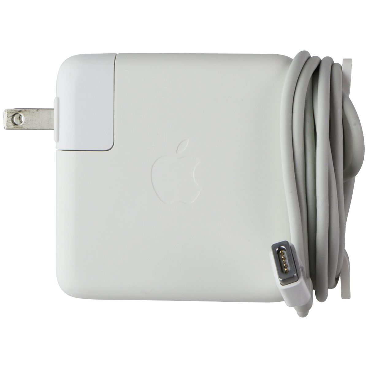 Original Apple 60W MagSafe Power Adapter (A1330, T-Shaped Connector) - Compatible with MacBook Pro/Air - Compact Folding Plug Design for Travel & Home Office Use