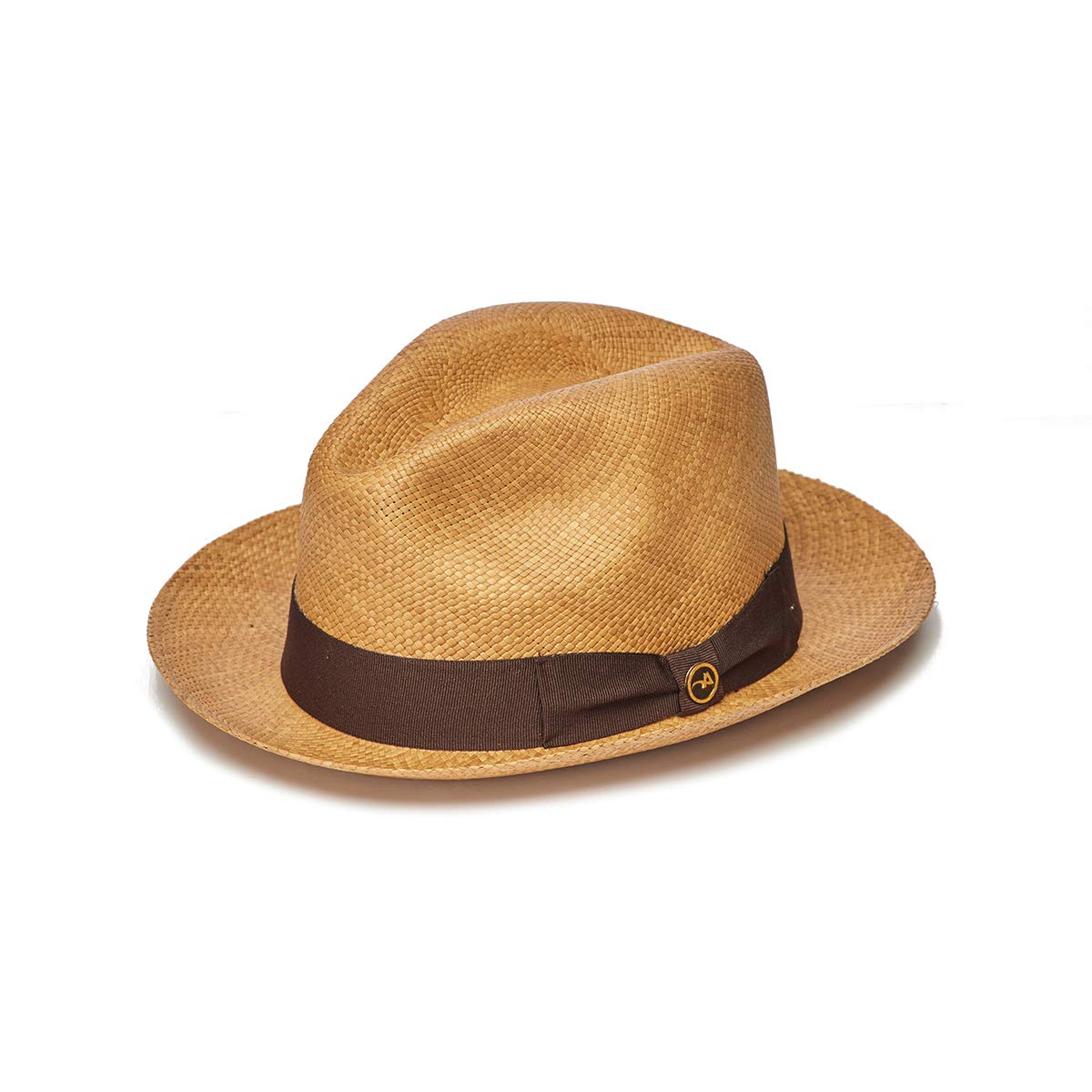 Authentic Panama Toquilla Straw Hat for Men - 100% Handmade Natural Fiber - Perfect for Beach, Travel, and Summer Outdoor Activities