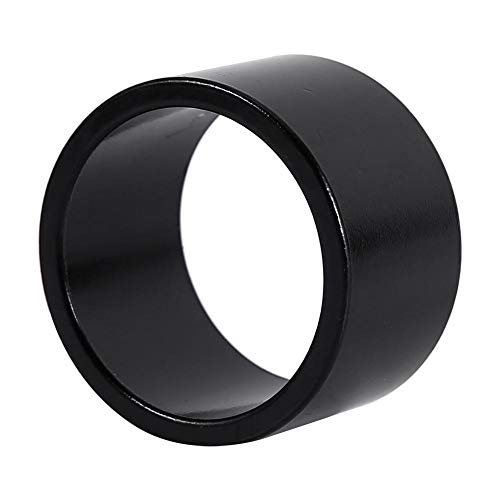 Dilwe 4Pcs Bike Stem Spacer Set - 5mm/10mm/15mm/20mm Aluminum Alloy Headset Spacers for MTB Road Bikes (4 Colors) - Perfect for Bike Maintenance, Repair and Customization