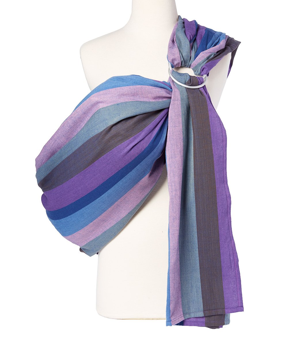 Soft Cotton Baby Wrap Carrier Sling for Infants & Toddlers (8-35 lbs) - Adjustable Hip Seat Ring Sling - Breathable Nursing Cover & Babywearing Wrap - Perfect Baby Shower Gift for New Parents - Ideal for Winter, Shopping, Travel & Hands-Free Parenting