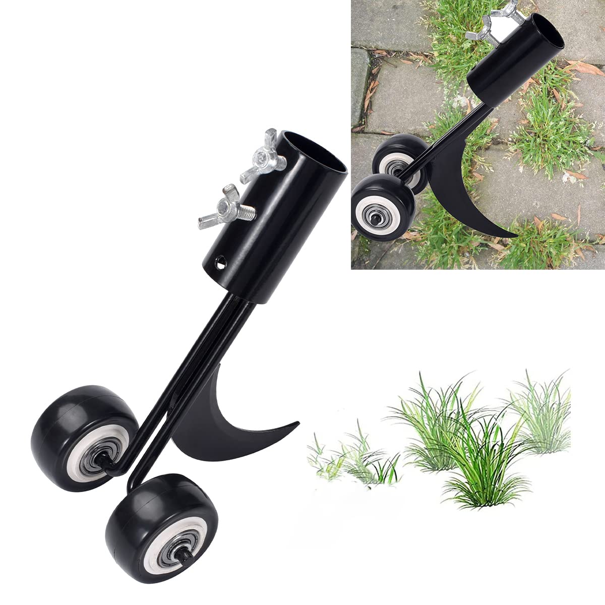 **Best Weed Puller Tool - Adjustable Garden Weeder for Standing Weeds - Perfect for Lawn, Patio, Backyard, Sidewalk & Driveway Cleaning**