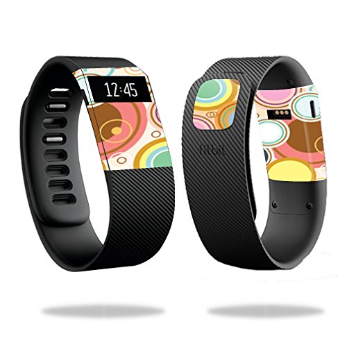 Fitbit Charge Skin Wrap - Bubble Gum Design for Workouts & Daily Use