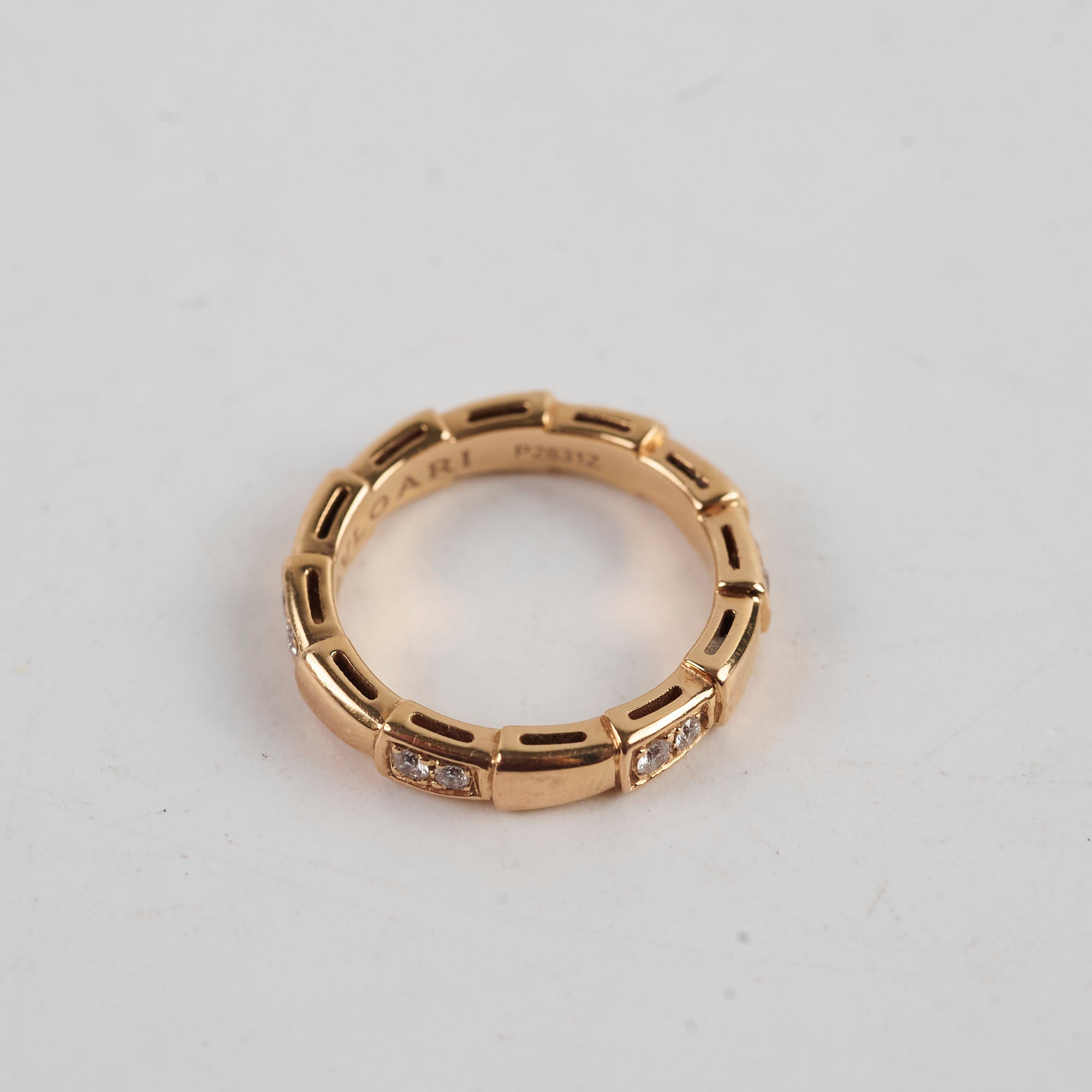 Bulgari Serpenti Viper Ring - Size 49 | Luxury Italian Jewelry for Women | Perfect for Weddings, Parties & Special Occasions