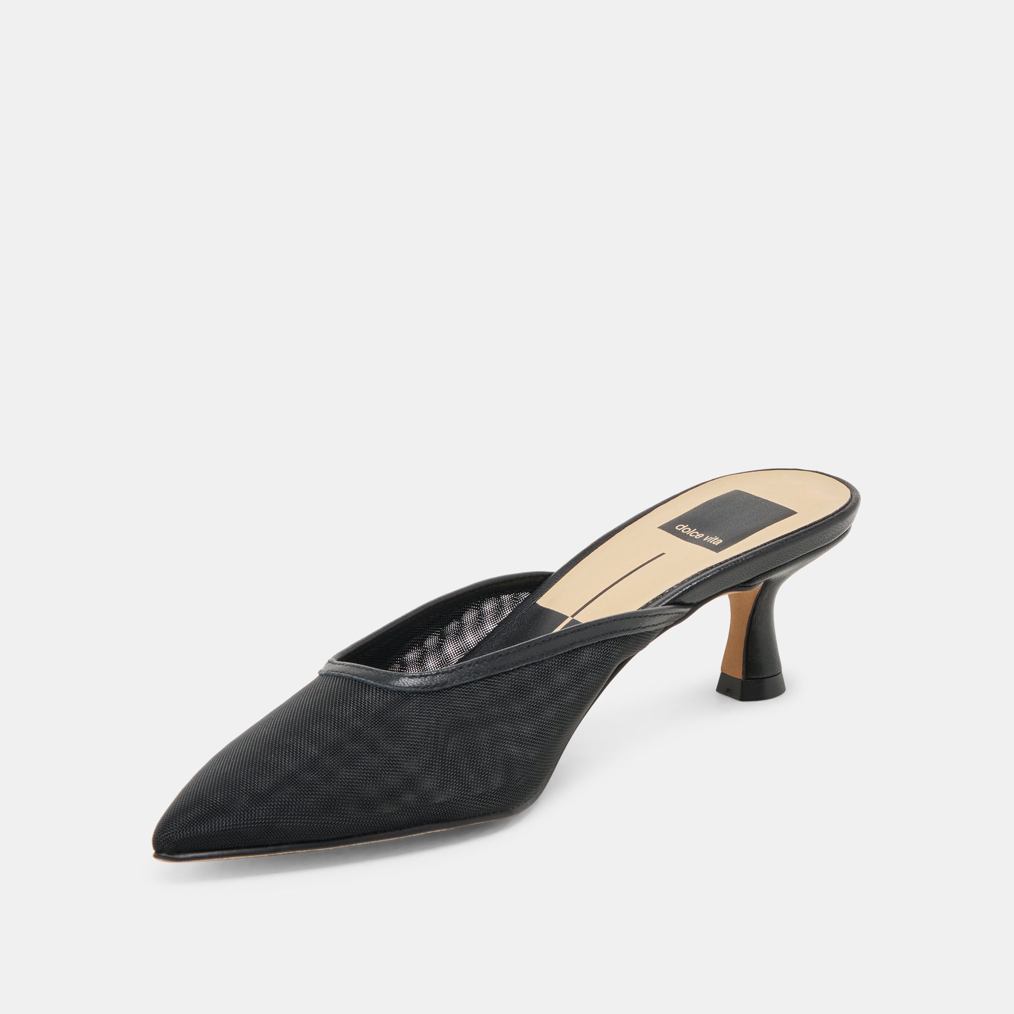 CLEO ONYX MESH HEELS - Women's Elegant High Heel Sandals for Parties, Weddings & Evening Events