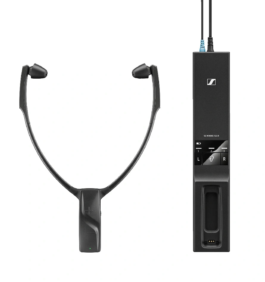 Sennheiser RS 5200 Wireless Headphones - Premium Over-Ear Headset with Noise Cancellation for Home Theater, Gaming & Music Listening