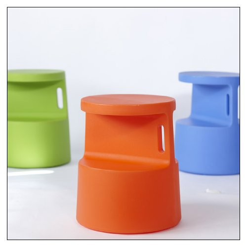OFFI Tote: Multifunctional Side Table & Portable Stool in Red - Perfect for Camping, Picnics, and Outdoor Adventures