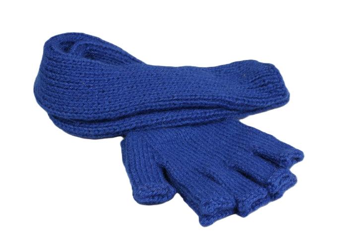 Warm Hand Knitted Alpaca Wool Fingerless Gloves for Women & Men - Soft & Cozy Winter Accessories - Perfect for Cold Weather, Typing, and Outdoor Activities