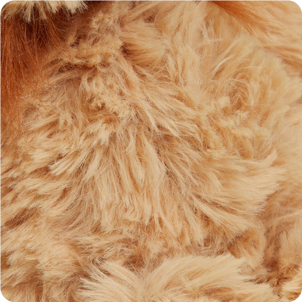 Lion Warmies Junior - Soft Plush Microwaveable Stuffed Animal for Kids | Perfect for Bedtime, Relaxation & Comfort Gifts