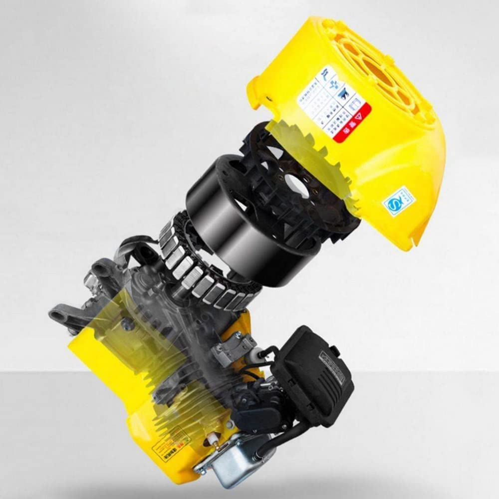 48V 5KW Electric Vehicle Range Extender - Gasoline Generator with Electric Start & Auto Frequency Conversion for Electric Tricycles (Integrated Fuel Tank) - Perfect for Camping, Emergency Power & Off-Grid Living