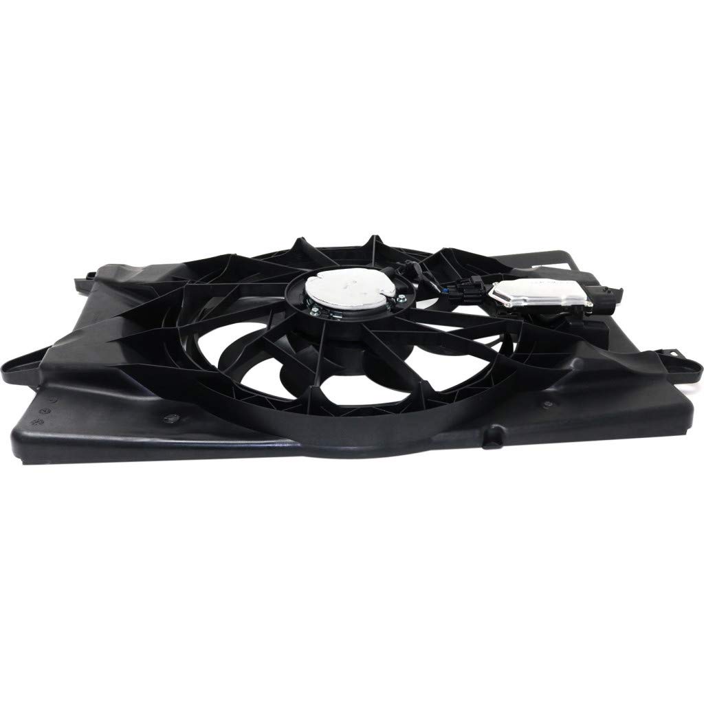 2013 Dodge Dart Radiator Fan - Single Fan Replacement Part CH3115176 | 55111482AC | Perfect for Cooling System Repair & Maintenance
