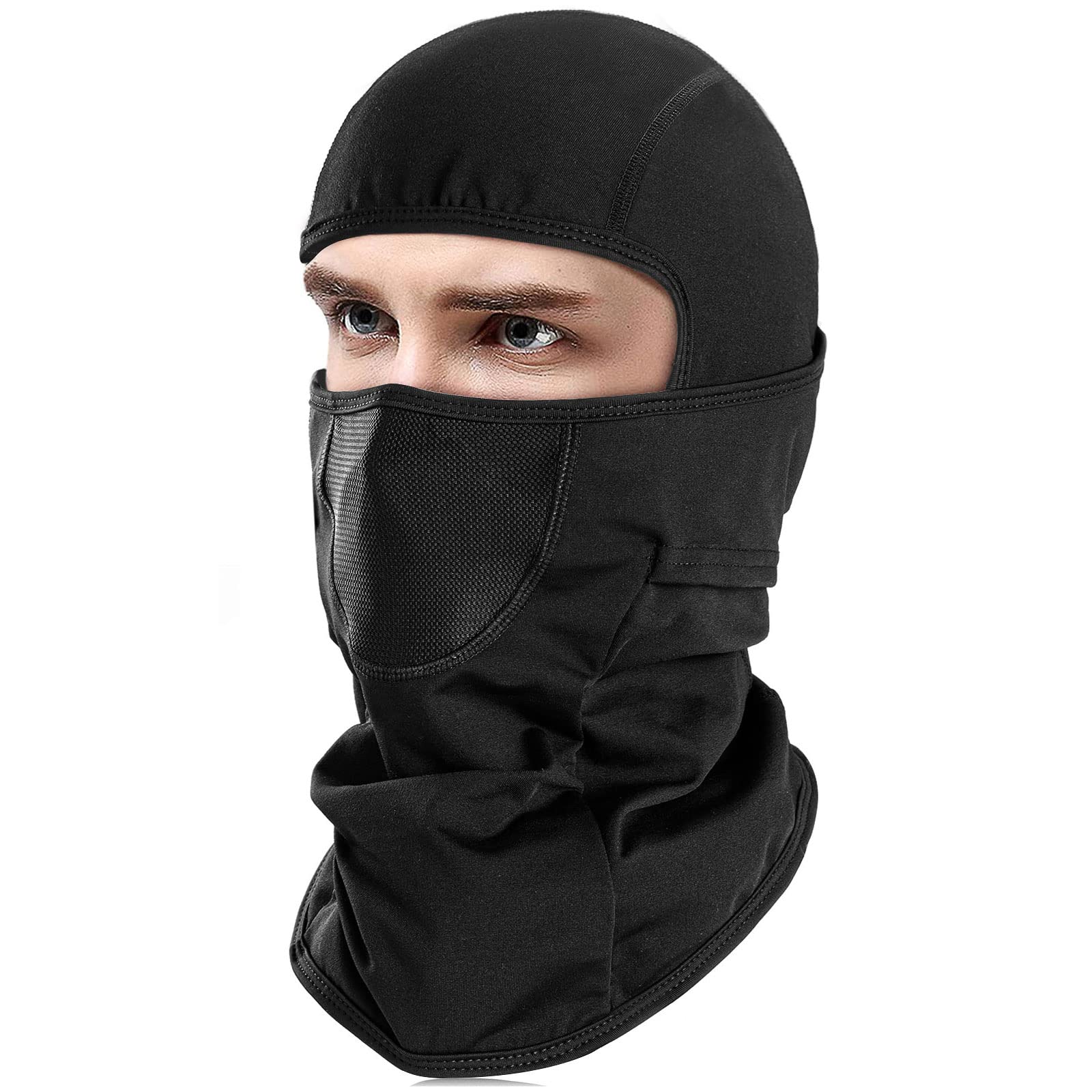 Balaclava Face Mask for Men & Women - Winter Thermal Windproof Ski Mask with UV Protection for Skiing, Snowboarding, Cycling & Outdoor Activities