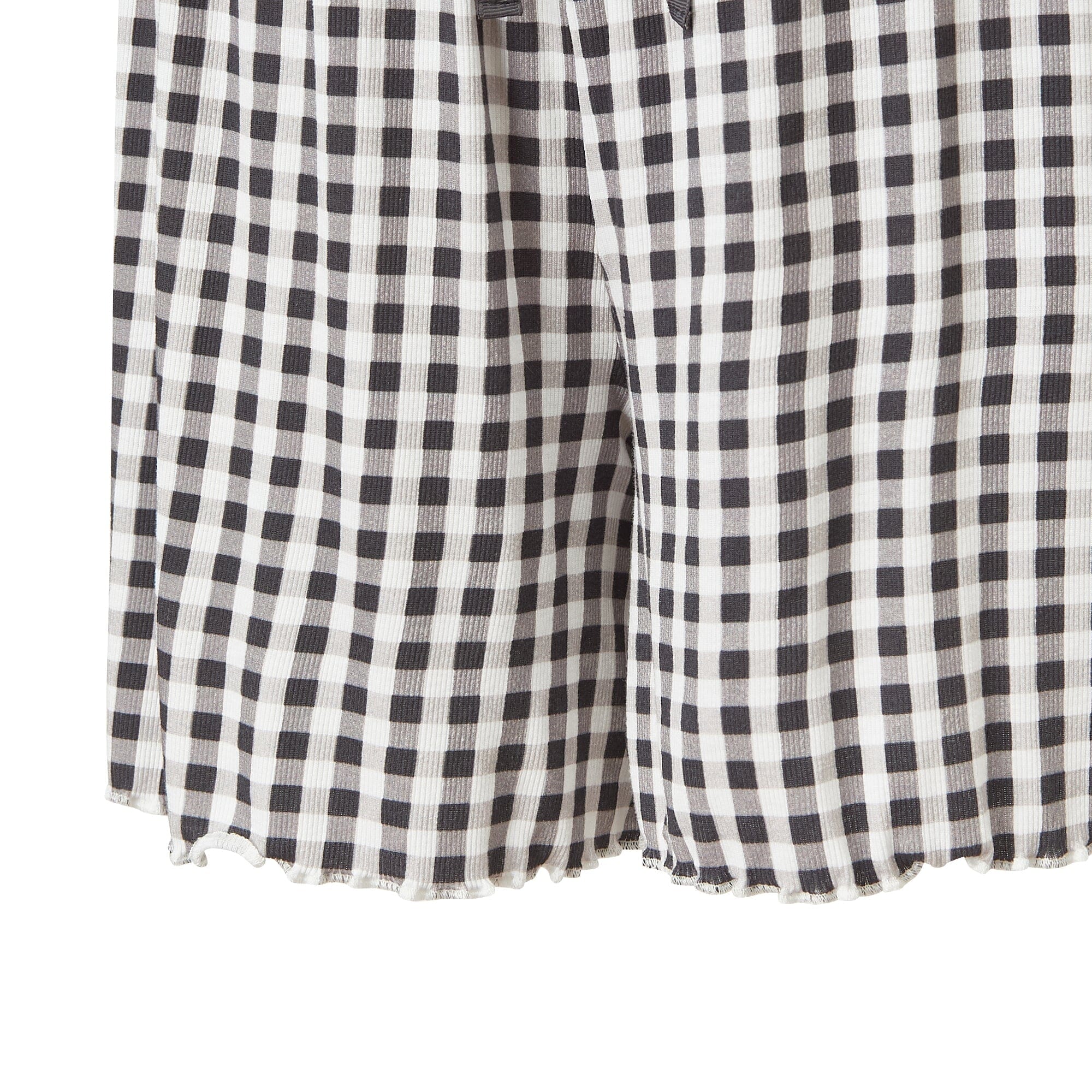 Ice Touch Print Pajamas for Women - Soft Gingham Check Sleepwear Set, Comfortable Nightwear for Lounge, Sleep & Relaxation at Home
