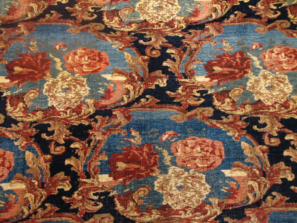 Antique Gol Farang Bijar Handwoven Traditional Persian Rug - JF3246 - Perfect for Living Room, Bedroom & Home Decor