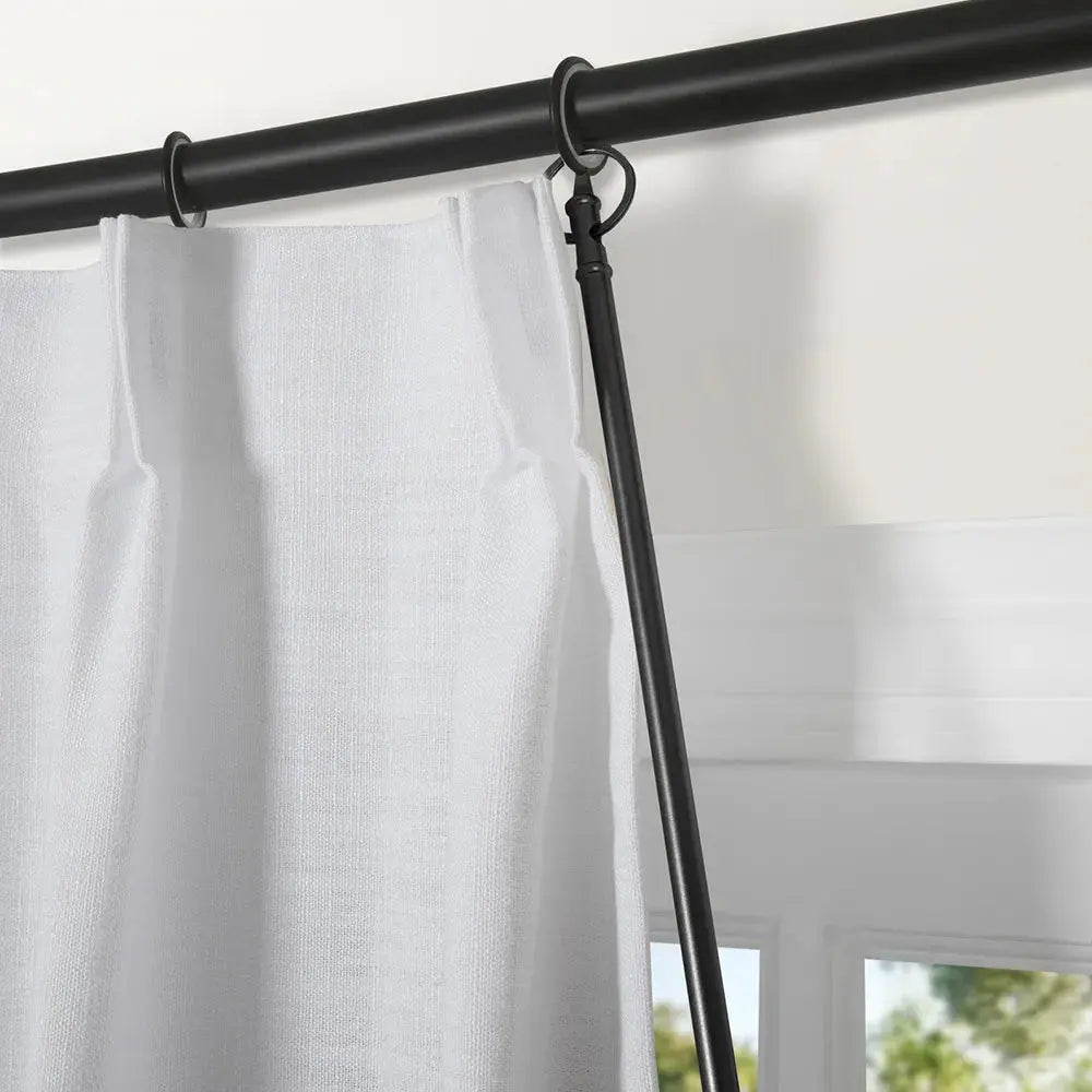 Jaylon Drapery Pull Wand - Adjustable Curtain Rod Hook for Easy Window Treatment - Perfect for Living Room, Bedroom, and Office Decor