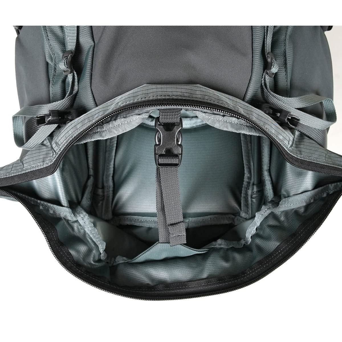Mystery Ranch Bridger 45L Hiking Backpack - Mineral Gray Medium Size | Durable Weekender Travel & Outdoor Adventure Backpack for Camping, Trekking & Daily Commute