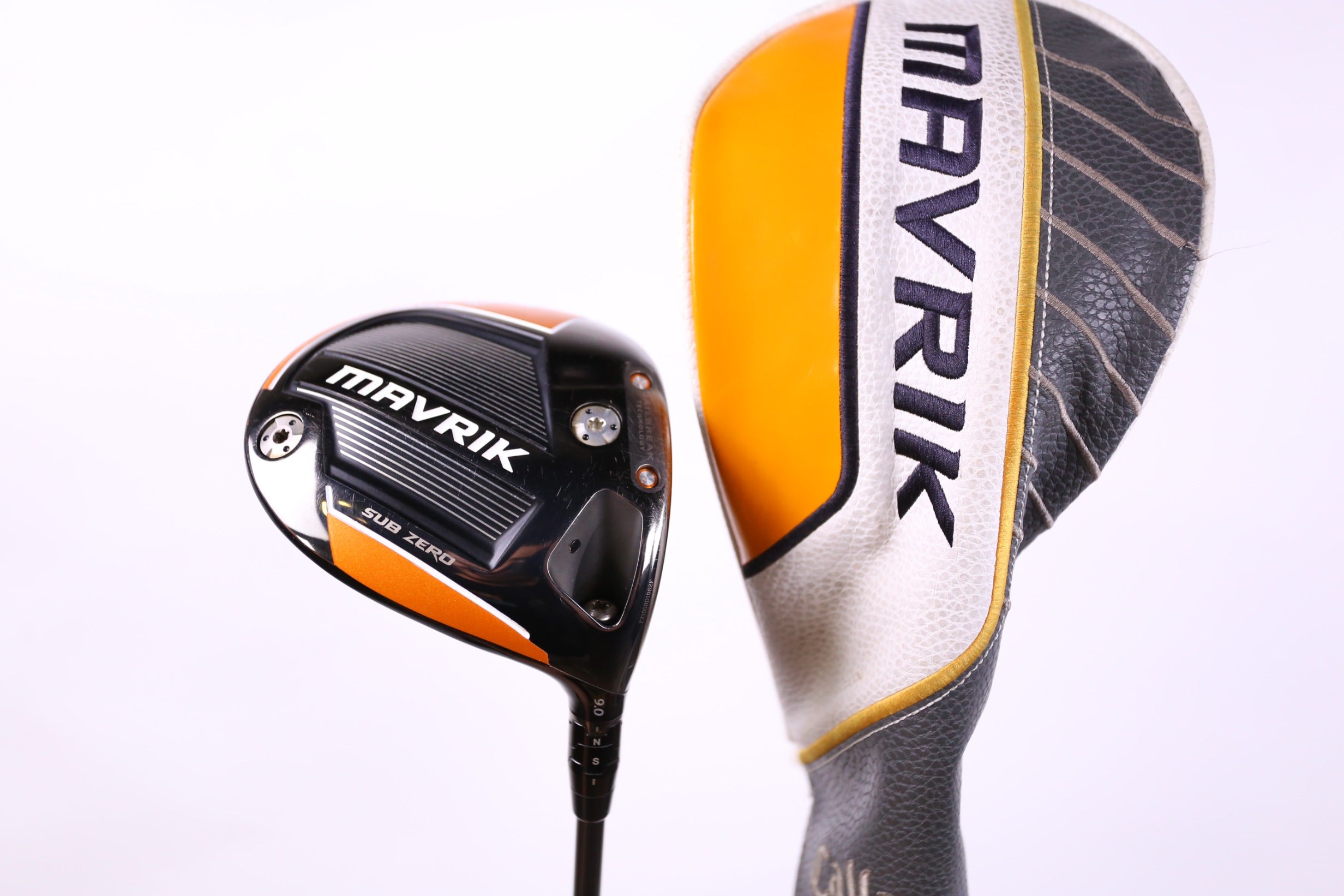 Used Callaway Mavrik Sub Zero Driver 9° Stiff Flex Project X EvenFlow Riptide RH Golf Club - Perfect for Low Handicap Players & Distance Seekers on the Course