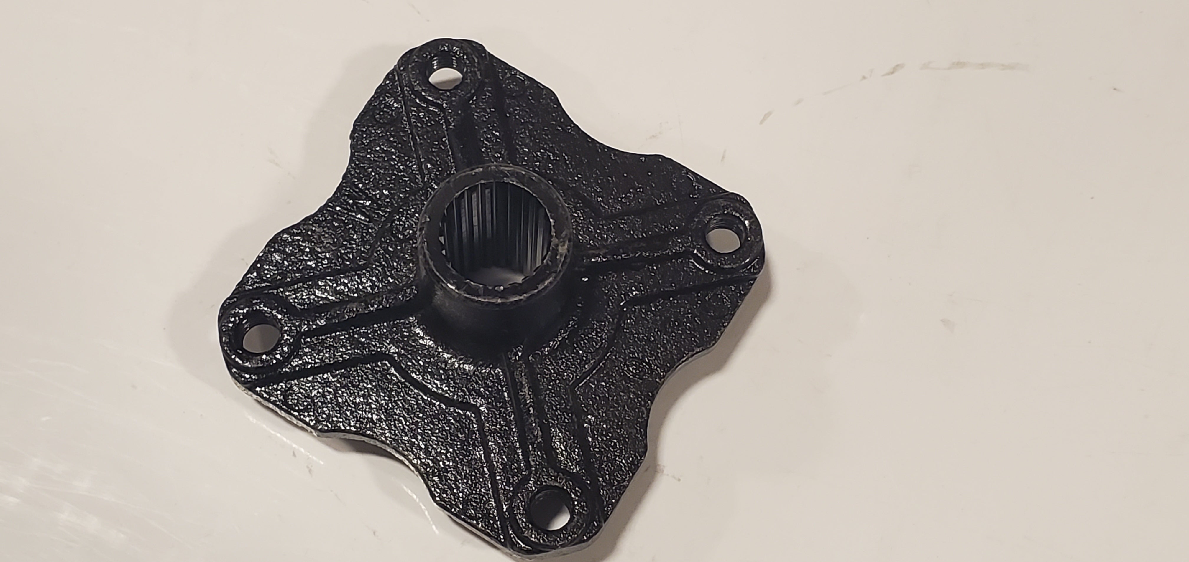 Blazer 150 Rear Wheel Flange - Black Replacement Part for ATV & Dirt Bike - Perfect for Off-Roading & Trail Riding