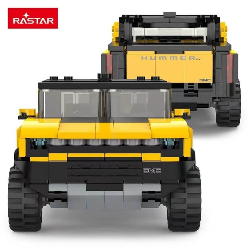 RASATR 93700 Hummer EV Pickup Truck - 1:24 Scale Die-Cast Model Car with Detailed Interior - Perfect for Collectors, Gifts, and Off-Road Adventure Displays