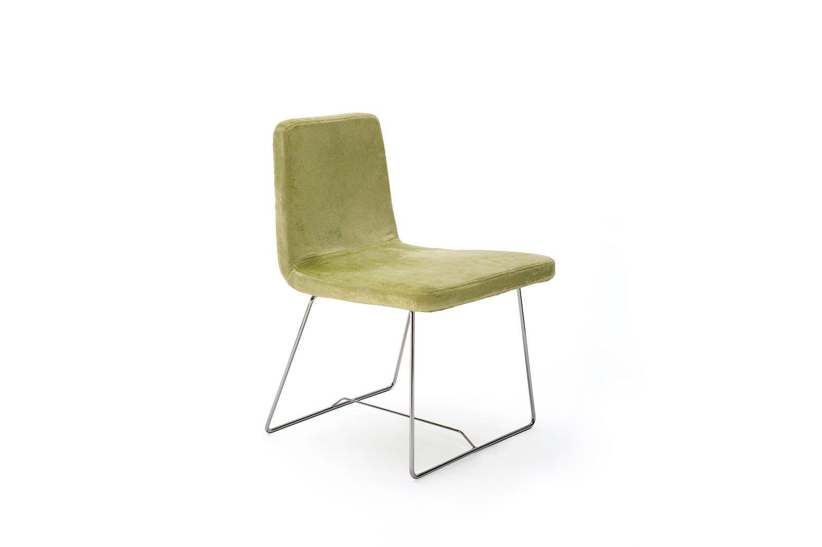 Alice Chair by Giovannetti - Modern Accent Chair for Living Room, Bedroom & Office - Stylish Upholstered Armchair with Wooden Legs