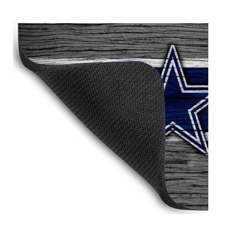Pentagram Logo Cowboys Mouse Pad - Non-Slip Desk Mousepad for Wireless & Gaming Mouse - Perfect for Office, Home & Gaming Setup