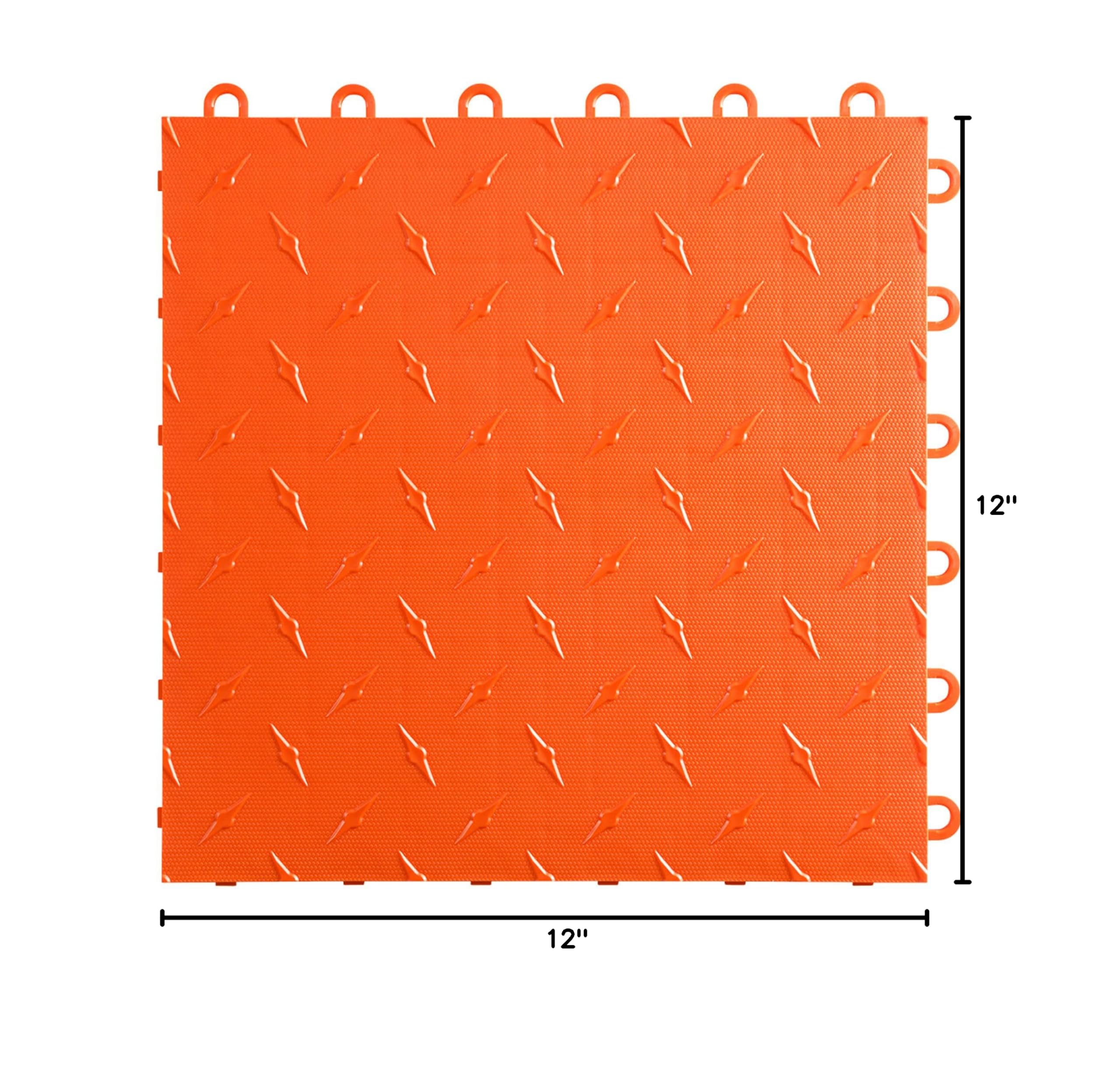 Speedway Garage Floor Diamond Tile - 12