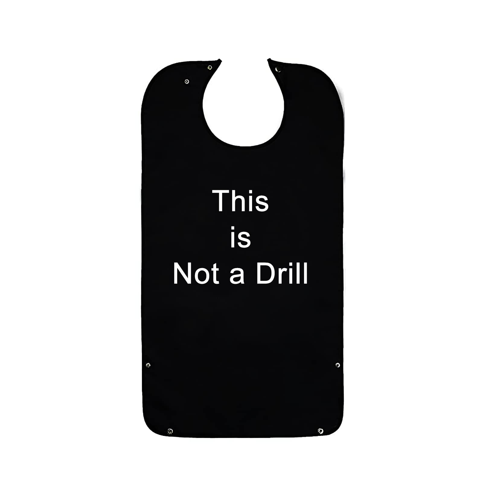 Funny Large Adult Bibs - Waterproof & Washable Clothing Protector for Men & Women | Perfect for Eating, Cooking & Gag Gifts