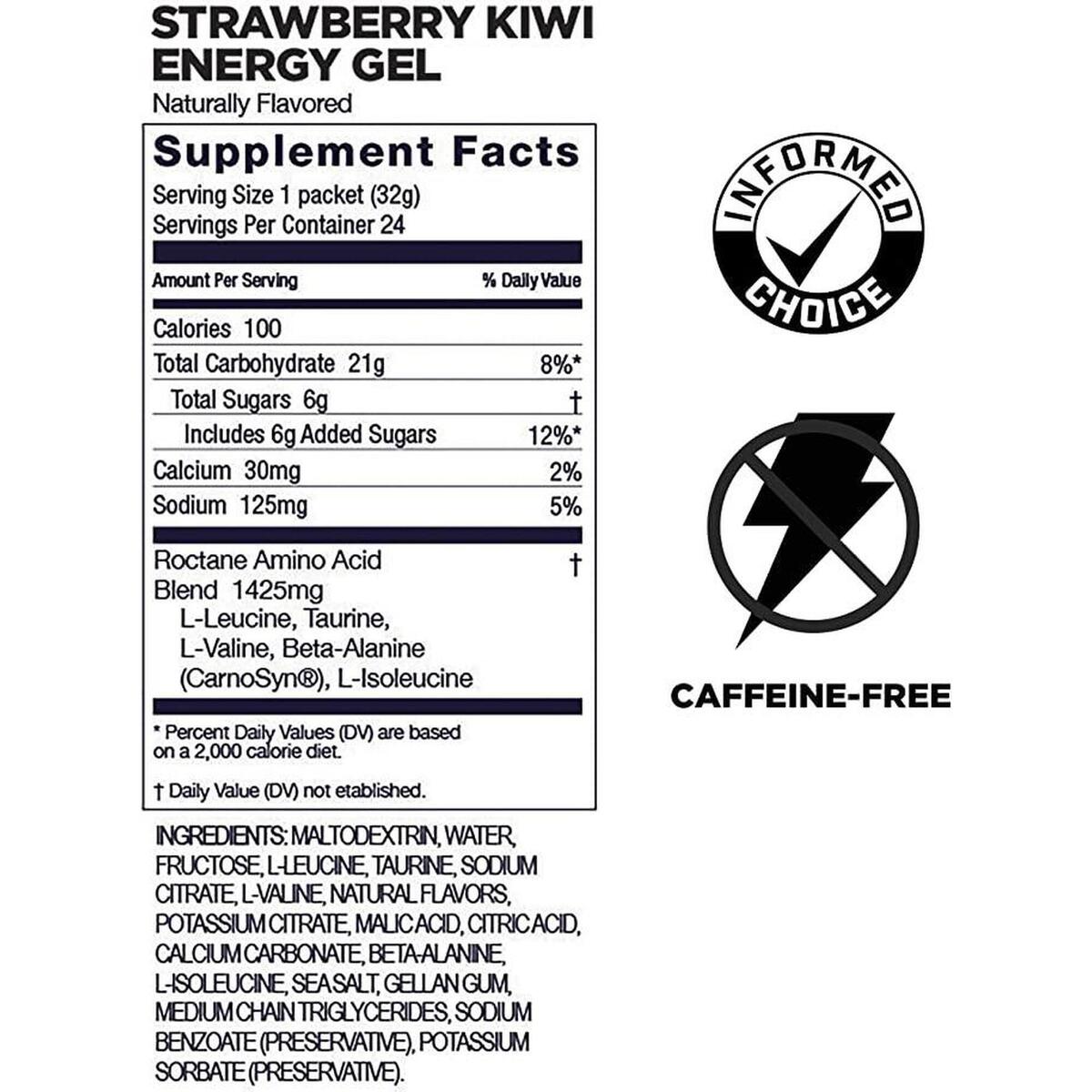 GU Energy Roctane Ultra Endurance Energy Gel - High Performance Sports Nutrition for Marathon, Cycling & Triathlon - Long Lasting Energy Boost for Athletes