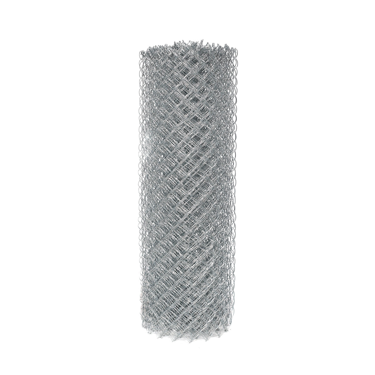 ALEKO KITCLF6X50 6x50 FT Galvanized Steel Chain Link Fence Complete Kit - Durable Backyard Security Fence for Homes, Gardens & Dog Kennels
