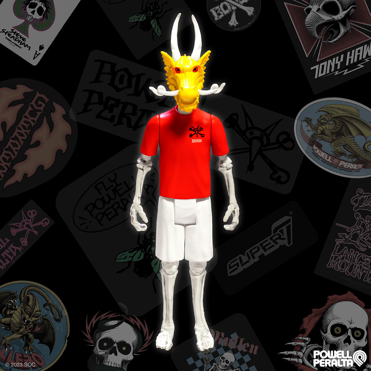 Super7 Powell Peralta ReAction Figures Wave 1 - 80s Skateboarding Collectible Action Figures for Display & Nostalgia | Perfect for Home Decor, Office Display & Skateboarding Enthusiasts
