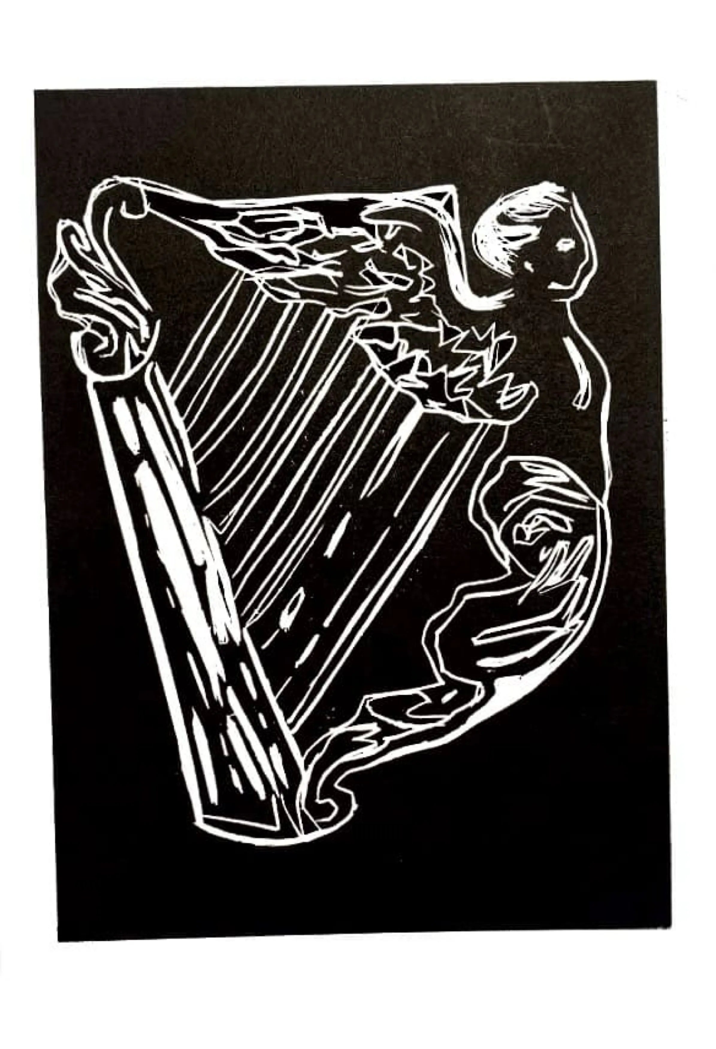 Niamh Quigley Professional Harp - Handcrafted Celtic Harp for Beginners & Professionals | Perfect for Weddings, Concerts & Home Decor