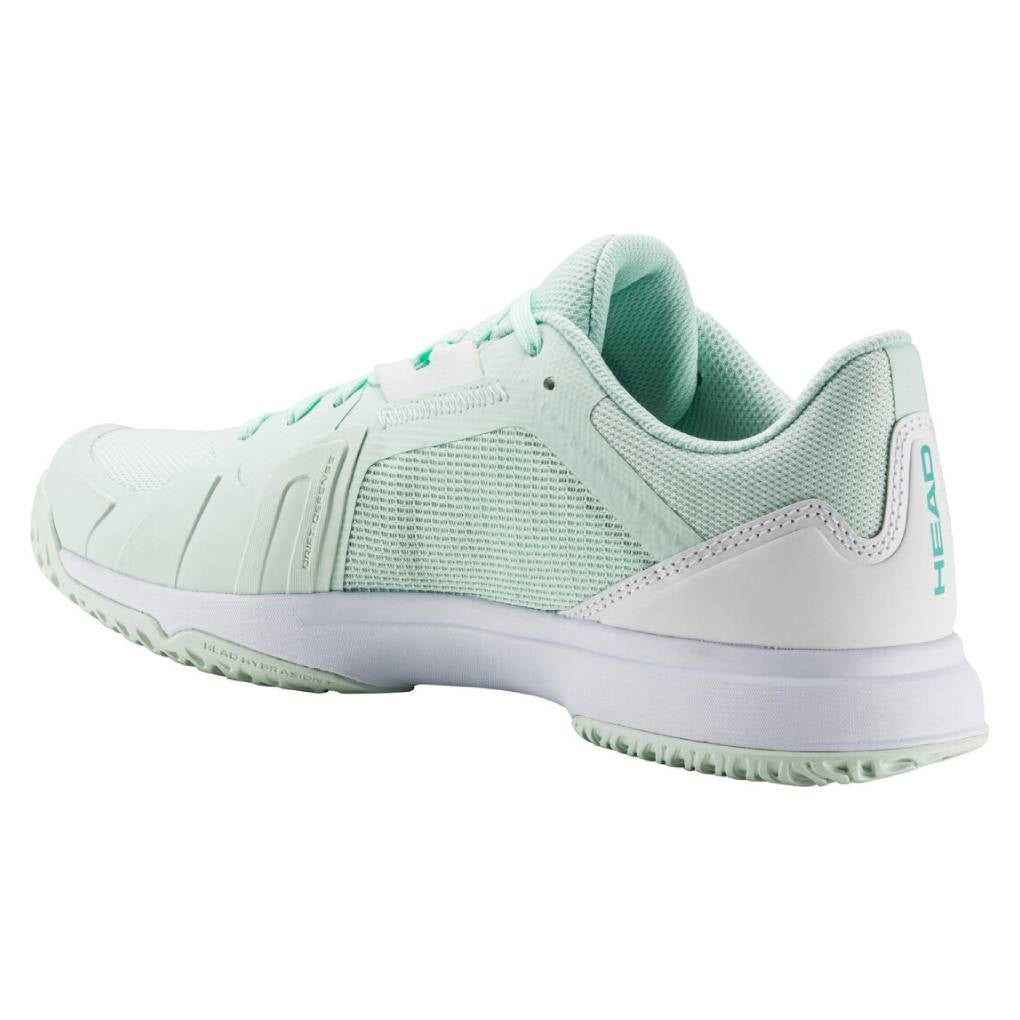 Head Sprint Team 3.5 Women's Tennis Shoes - Lightweight Performance Court Shoes for Women (Green/White) - Perfect for Tennis, Pickleball & Casual Wear